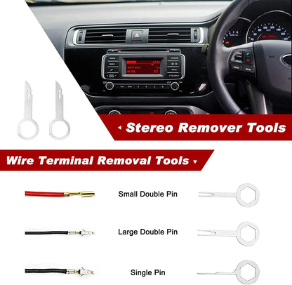 Car Interior Disassembly Kit – Plastic Trim Removal Tools & Clip Puller Set for DIY Auto Panel Work