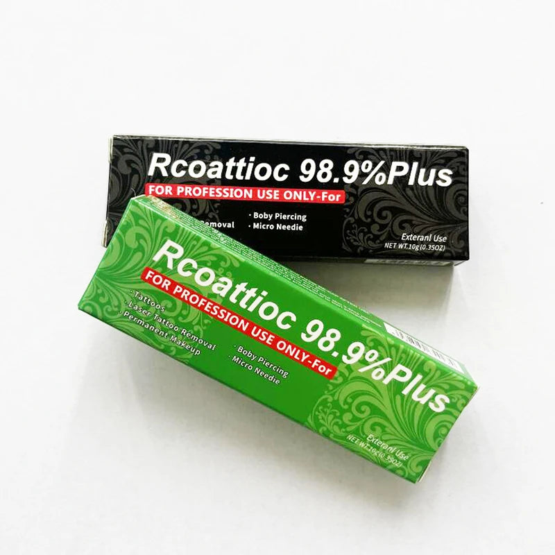 98.9% Tattoo Cream – Pre-Surgery Semi-Permanent Makeup for Eyebrow, Lips, & Liner, 10g, Available in 2/5/10/20/30PCS