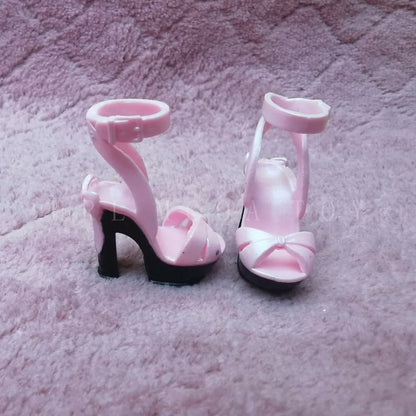 28cm Rainbow Big Sister Doll Shoes – Multi-Style Accessories for Girls, DIY Gift Toys