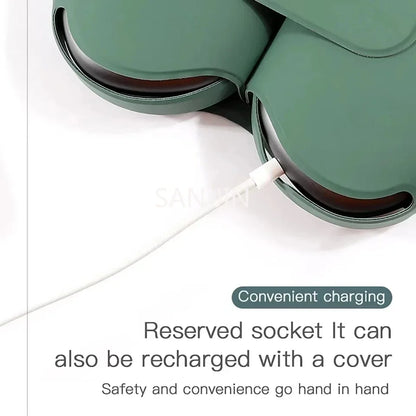 AirPods Max 2nd Generation Leather Case - Protective Storage Bag with Smart Power-Off Feature