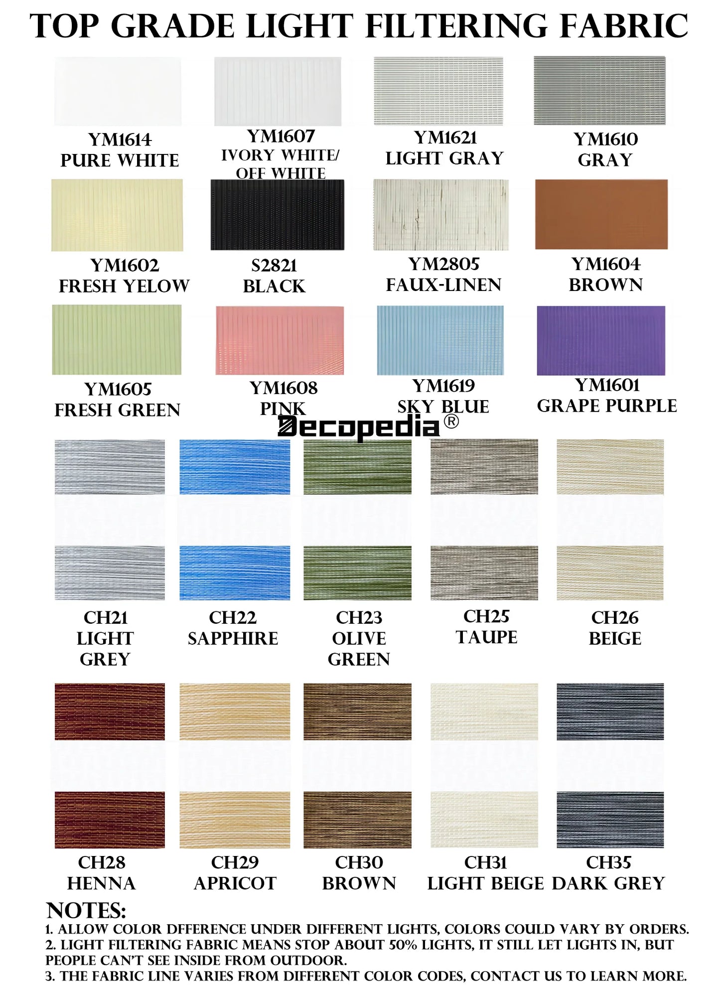 Decopedia Custom Made Zebra Blinds – Motorized Roller Blackout Day & Night Window Blinds for Sliding Doors