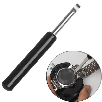 Metal Watch Opener Pry Knife — Adjustable Back Case Cover Remover and Screw Tool for Watchmaker Battery Change and Repair
