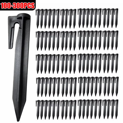 50/100PCS Lawn Mower Ground Pegs - Boundary Cable Fixing Spikes for Robot Mower Accessories