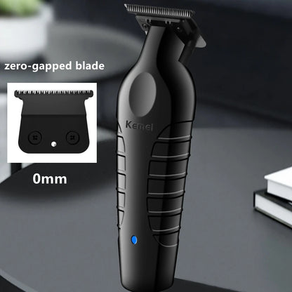 Kemei 2299 Professional Electric Hair Trimmer - Cordless Beard & Hair Clipper for Men, Rechargeable, 0mm Cutting Machine