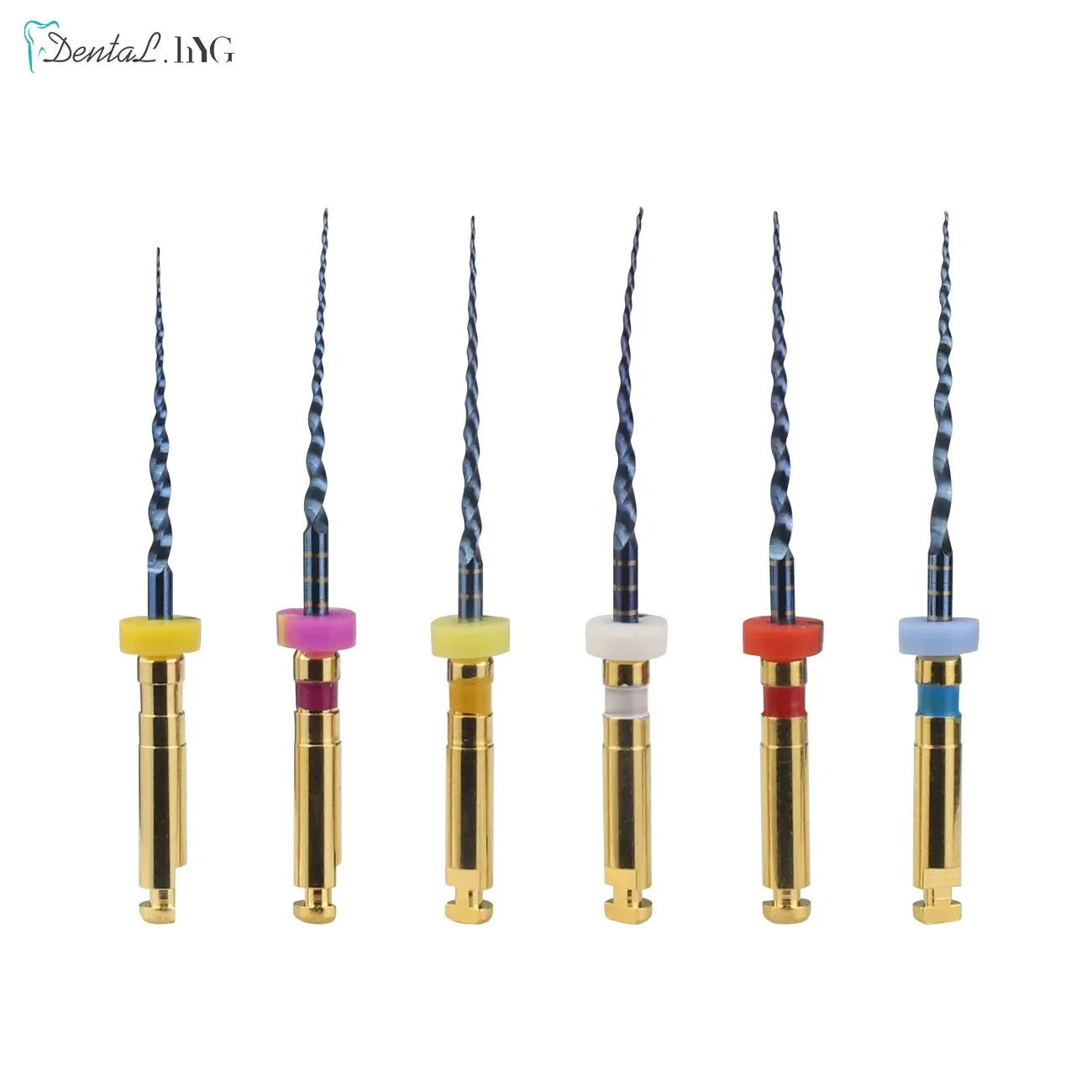 Dental SX-F3 Blue Nitinol Rotary Files – Universal Endodontic Engine Tool for Root Canal Treatment