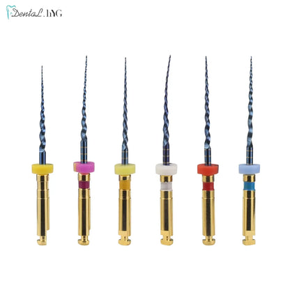 Dental SX-F3 Blue Nitinol Rotary Files – Universal Endodontic Engine Tool for Root Canal Treatment