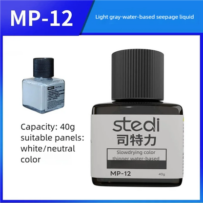 Stedi Panel Liner Paint MP10-MP29 – 40g Water-Based Fluorescent Ink for Model Building & Panel Line Accents