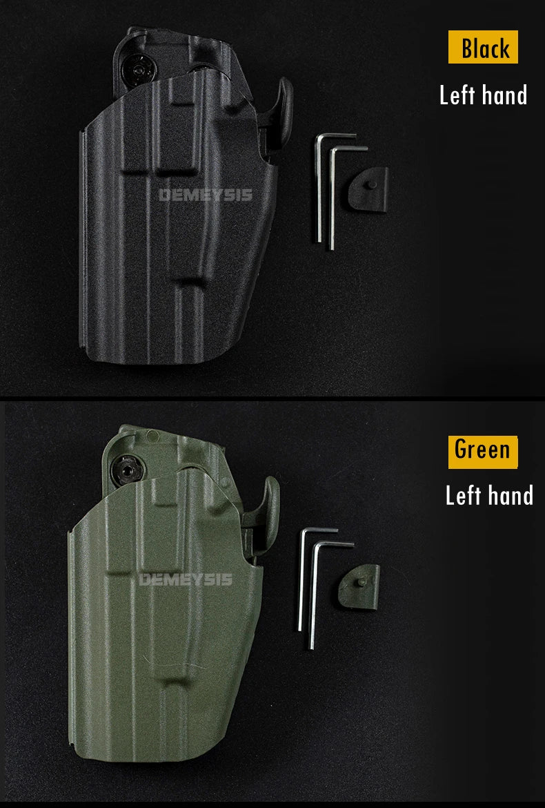 Adjustable Gun Holster — Right/Left Hand Waist Carry Case for Tactical Pistols