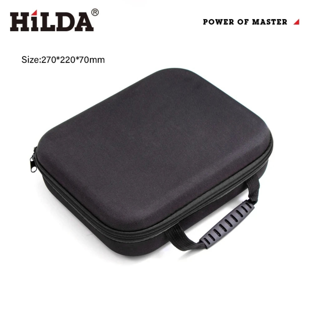HILDA Large Capacity Waterproof Tools Bag – Electrician Hardware Organizer, 3 Sizes with Red Edges