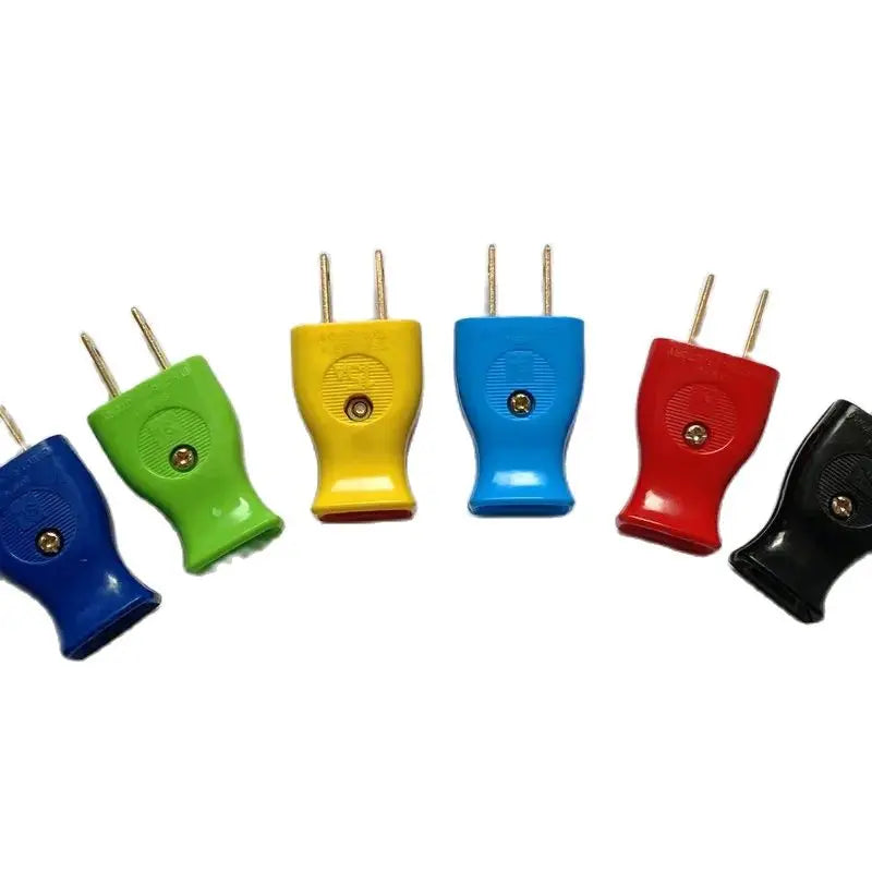 2-Pole Bakelite Power Plug - 15A Rewirable US Male Plug and Female Socket for Wiring and Power Cables