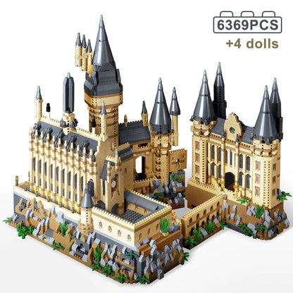 Micro Bricks City Medieval Magic Castle Model – Creative School Architecture Palace Building Blocks for Kids Gifts