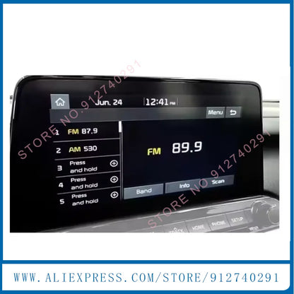 8-Inch LCD Display Screen - Replacement Panel for 2019-2021 Kia Forte Navigation Radio 96160-M7070WK