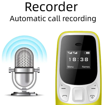 BM10 Mini Mobile Phone – Dual SIM, Bluetooth, Voice Changer, Low Radiation, Voice Recording, Multi-Language Small Cellphone