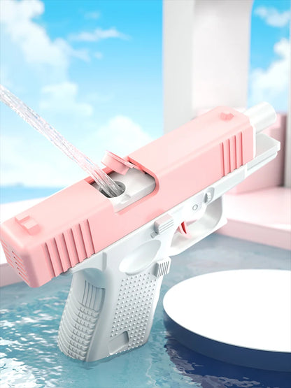High-Pressure Water Gun Toy – Automatic Energy Spray Blaster for Kids, Strong Charging Water Shooter