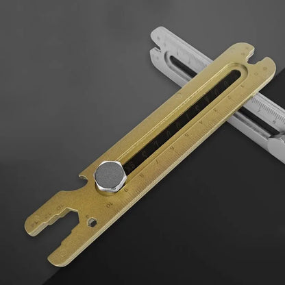 4-in-1 Multifunctional Art Knife Tool – Wallpaper Cutter, Disassembly Tool, Pen Holder, Wrench, Bottle Opener, Ruler for Students