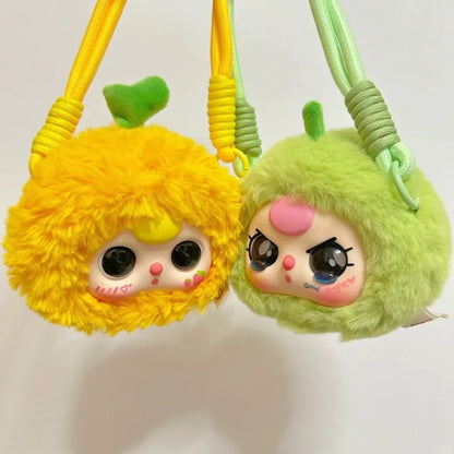 Baby Three Cute Fruit Plush Mystery Box — Stuffed Doll Blind Bag Toy for Girls, Perfect Birthday Gift