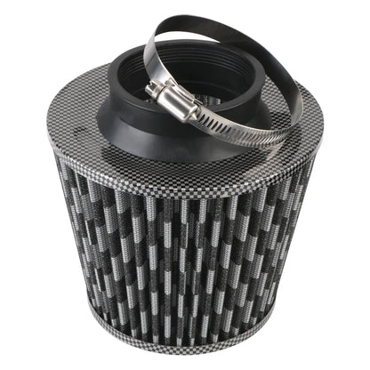 76MM 3-Inch Car Air Filter — High-Flow Mesh Cone Intake Kit, Engine Vent Protector, Universal Auto Replacement Accessory