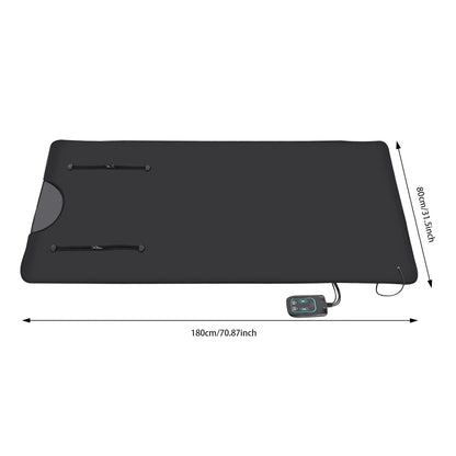 Portable Far Infrared Sauna Blanket – Detox & Relaxation with Adjustable Temperature & Timer