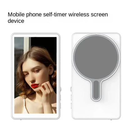 Wireless Magnetic Selfie Monitor Screen - Smartphone Vlog, Live Stream & Video Recording Tool