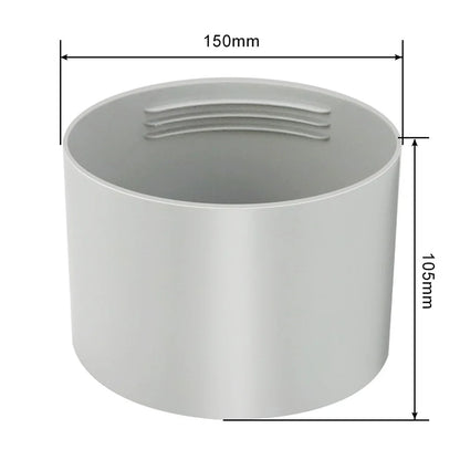 130/150mm Telescopic AC Exhaust Hose – Flexible Duct Extension Pipe for Mobile Air Conditioner Ventilation