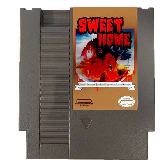 Sweet Home 8-Bit NES Game Cartridge - Replacement Game Card for NES Console