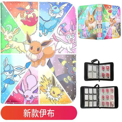 NEW Pokémon Card Album — 400pcs Binder Zipper PU Leather Storage Book for Anime Card Game Collection