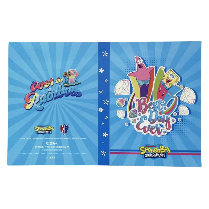 Hot Collection SpongeBob SquarePants Card Set — Classic Anime Characters Patrick Star & Tentacles, Original Box Children’s Gift