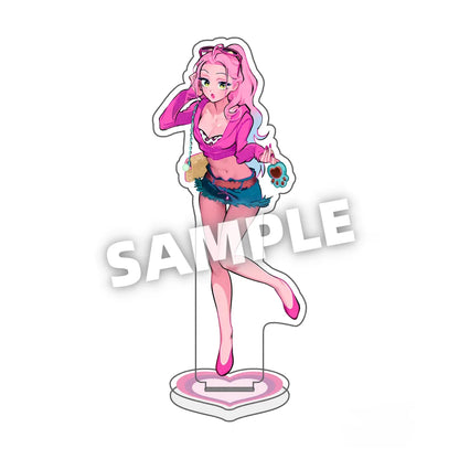 Anime Alien Stage Acrylic Stand Figure - Ivan Till Luka Sua Mizi Desktop Ornament Keychain Collectible Gift