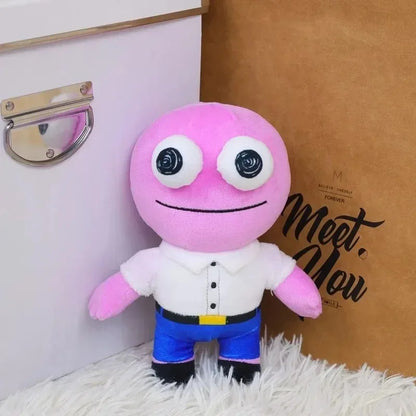 Smiling Friends Plush Toy — Mr. Frog Soft Stuffed Doll, Kawaii Home Decoration, Cute Gift for Kids