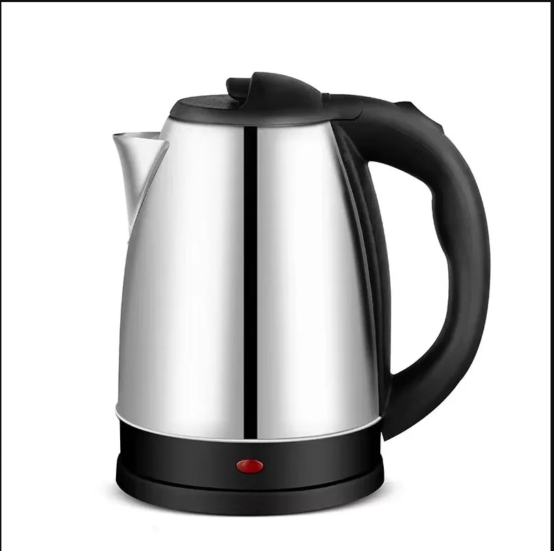 2L Travel Electric Kettle | Stainless Steel Portable Water Boiler for Tea, Coffee & Kitchen
