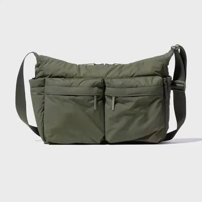 Thickened Casual Messenger Bag – Large Capacity Multi-Pocket Laptop Shoulder Bag for Men & Women Travel and Sports