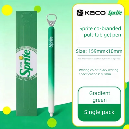 KACO Lingyue Pull-Tab Gel Pens - Multi-Color Quick-Dry Smooth Writing Stationery Collection