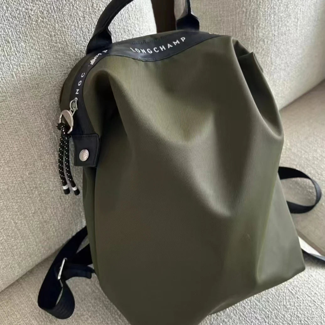 Large Capacity Travel Backpack – Nylon Shoulder Bag for Men & Women, Eco-Friendly Laptop Bag