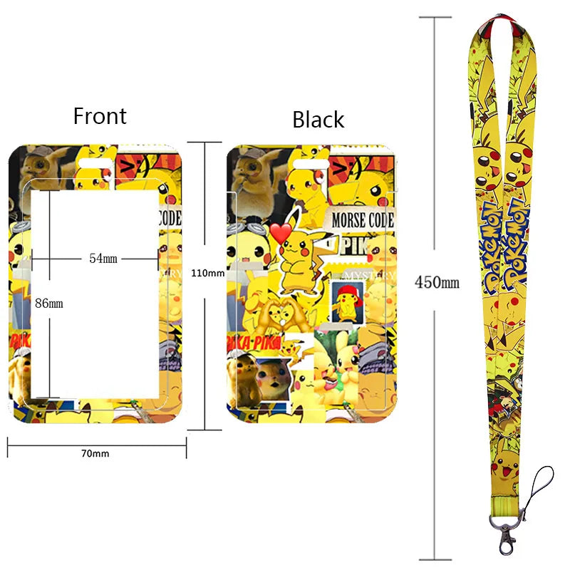 Neck Strap Lanyard for Keys and ID Cards – Badge Holder, Keychain, Key Rings, Fashion Accessory Gift