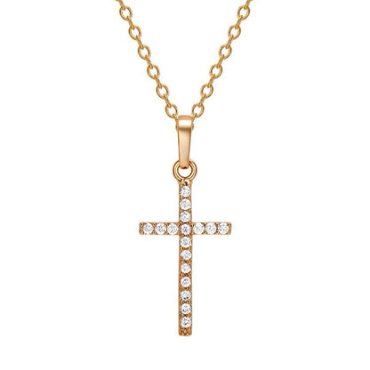 Vintage Crucifix Cross Necklace – Jesus Rosary Beads Chain with Virgin Mary Pendant Religious Jewelry Charm for Men & Women