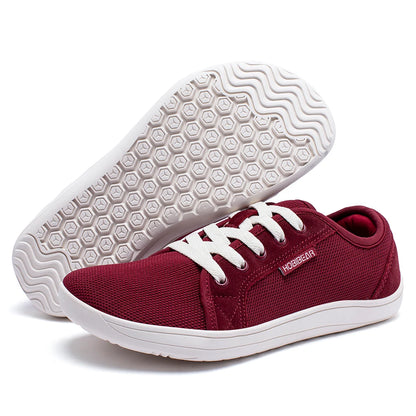 HOBIBEAR Wide Barefoot Shoes – Unisex Minimalist Zero Drop Sneakers for Outdoor Running & Casual Wear
