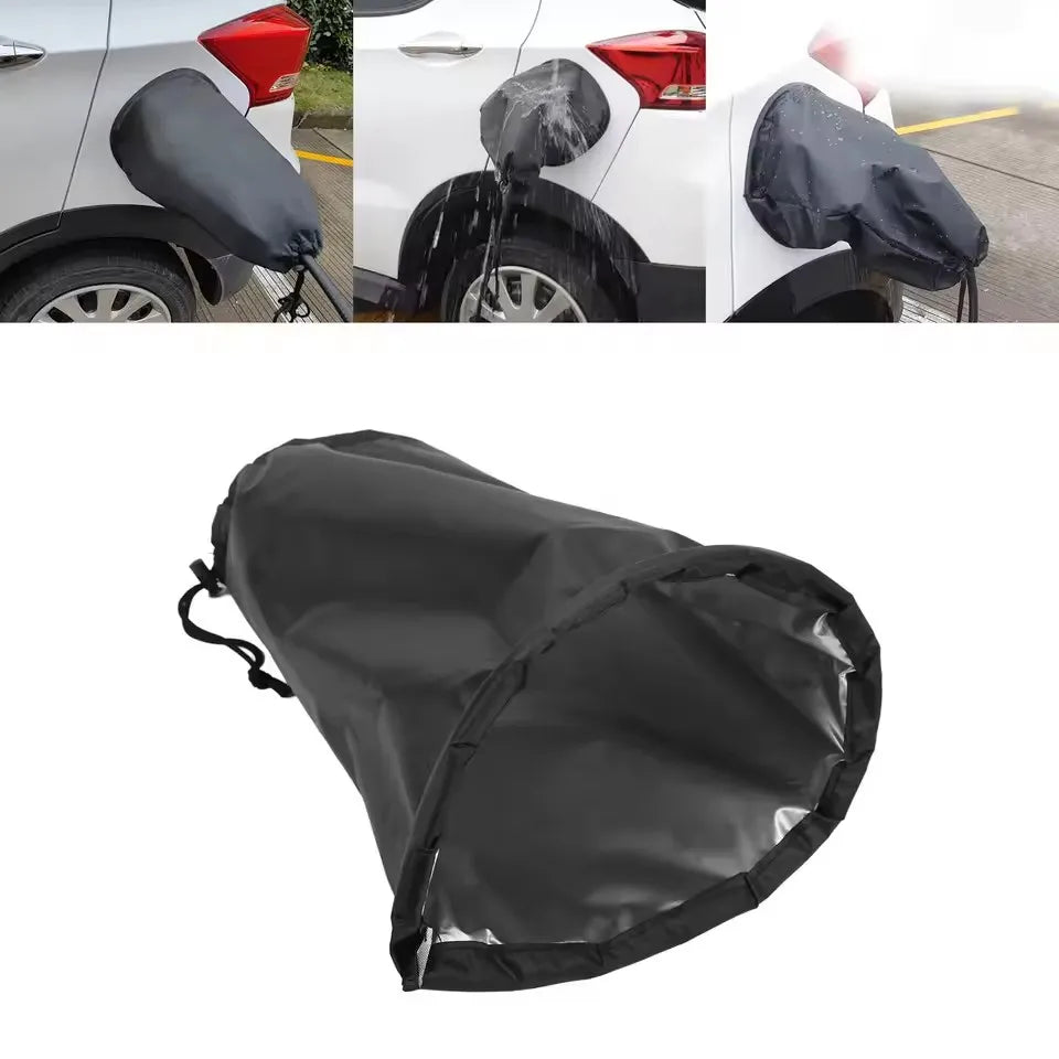 Weatherproof EV Charging Port Cover – Waterproof, Dustproof, Sun-Resistant Magnetic Protector for Electric Cars