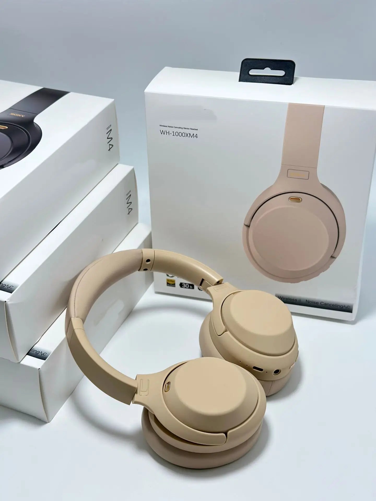 2025 New WH-1000XM4 Head-Mounted Bluetooth Wireless Earphones | Sports & Communication Compatible