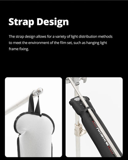 Ambitful GC12 Gold Crow Flexible Photography Lighting - 2700K-6500K Portable LED Soft Light, Inflatable Air Light