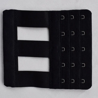 2PCS Women’s Bra Extension Strap – 3 Rows, 5 Buckles, Elastic Adjustable Hook Clip for Bra Accessories