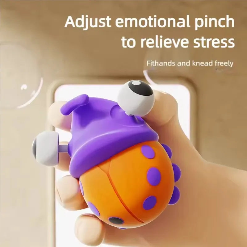 Pop Eye Cartoon Insect Squishy Toy – Anti-Stress Fidget Sensory Fun for Kids & Adults