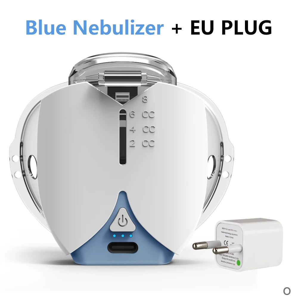 Mini Portable Silent Handheld Nebulizer – Ultrasonic Medical-Grade Inhaler for Babies, Kids & Adults with Cough or Asthma