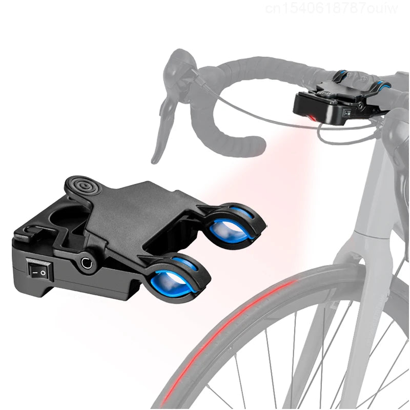 Bike Seat Calibrator Tool – Bicycle Handlebar Laser Aligner & Seat Center Adjuster for Accurate Measurement