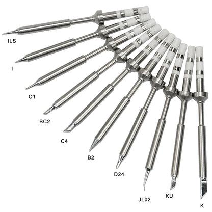 TS100/TS101 Soldering Iron Tips - Pine64 Pinecil Replacement Tips TS Series BC2 C4 Compatible Models