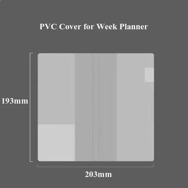 Kinbor 2027 A5/A6 Planner Notebook - Full-Year Daily Journal & Monthly Agenda for Time Management