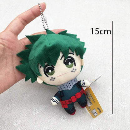 My Hero Academia Plush Toys 15–27cm – Izuku Midoriya, Katsuki Bakugou & Shouto Todoroki Stuffed Dolls for Kids Gifts