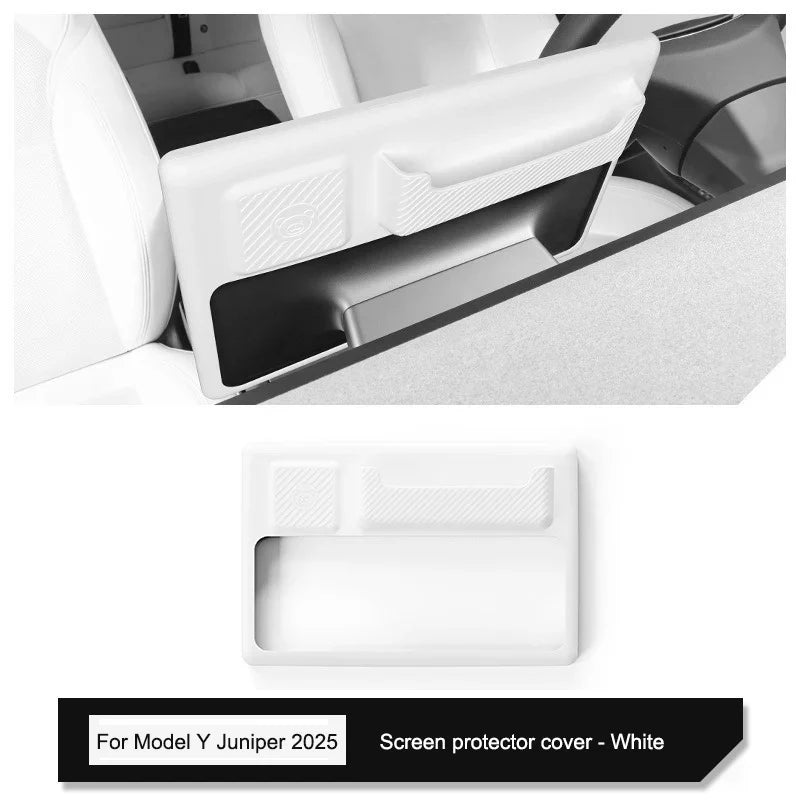 Tesla Model Y Juniper 2025 Center Console Armrest Organizer – Cup Holder & Storage Box Interior Upgrade Kit