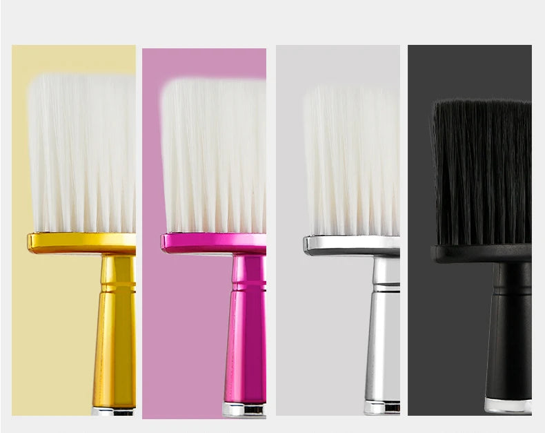Soft Hair Brush for Neck & Face – Duster for Hair Cutting, Broken Hair Cleaning, Barber Salon & Styling Tool