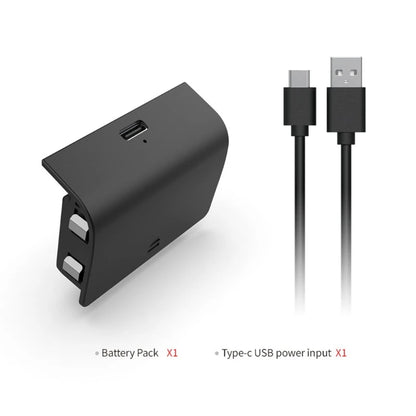 E9LB 800mAh Rechargeable Battery Pack with USB Cable for Xbox Series S Controller