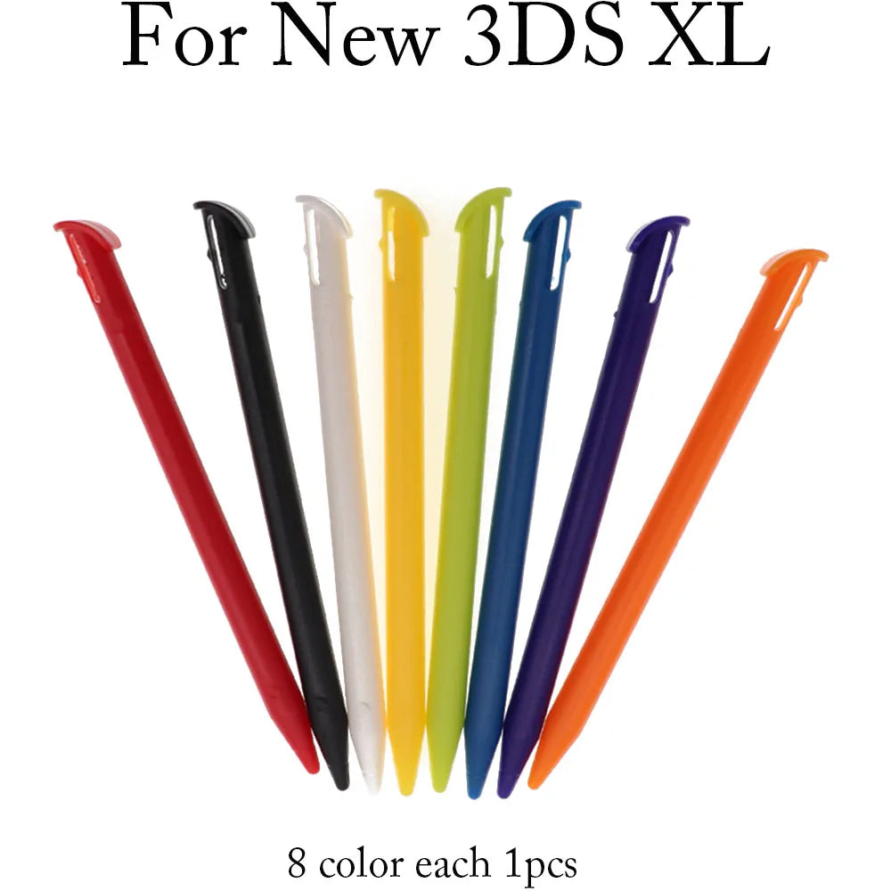 Touch Screen Stylus Pen - Plastic & Metal Replacement Pen for NDSL, NDSi, 2DS, 3DS XL & Wii U
